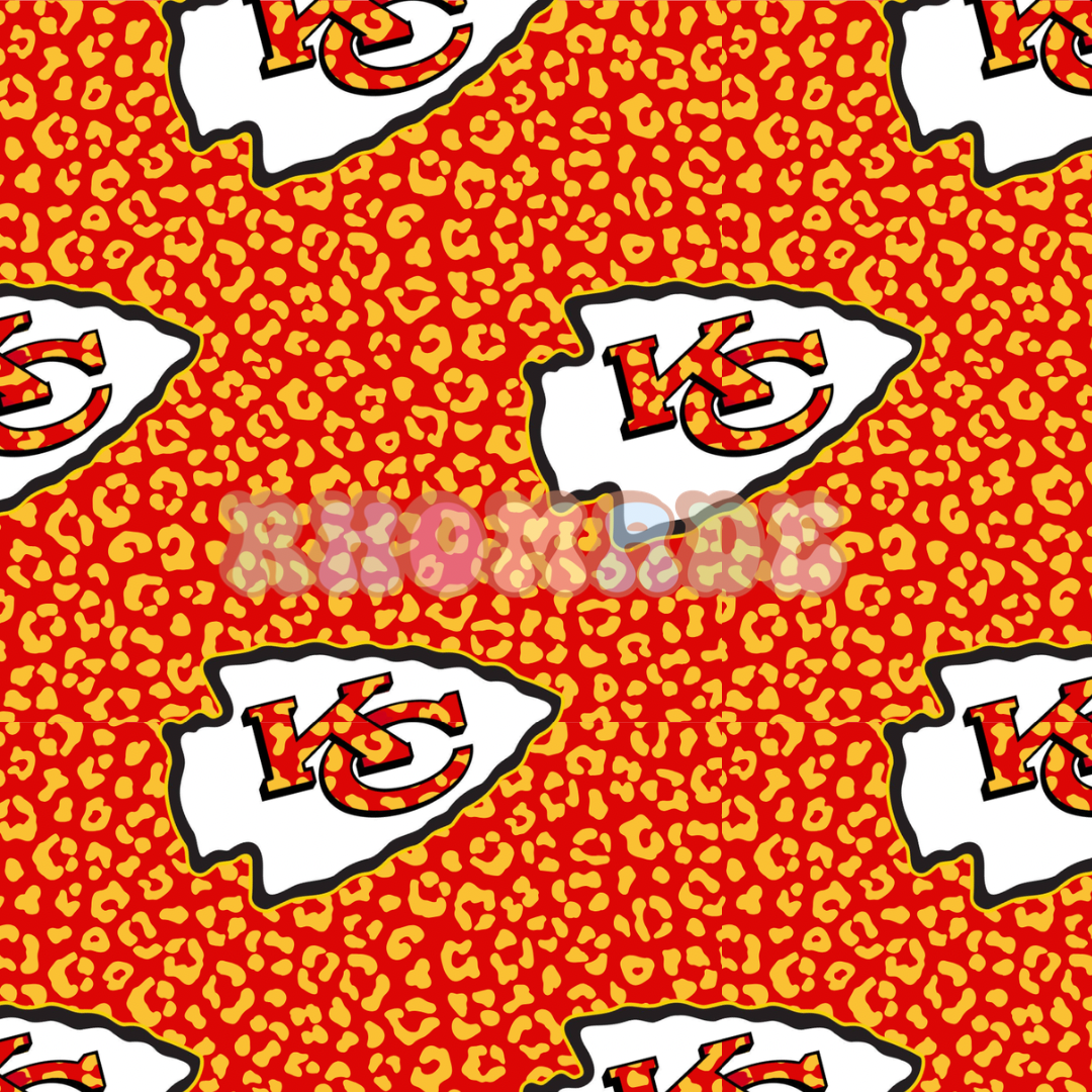 Red/Gold Leopard KC